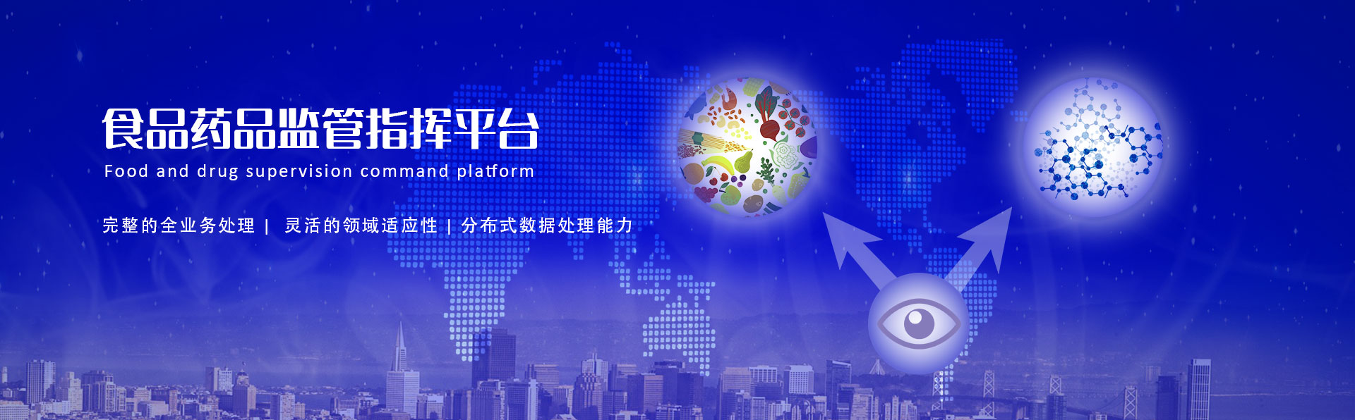 食品药品监管指挥平台
